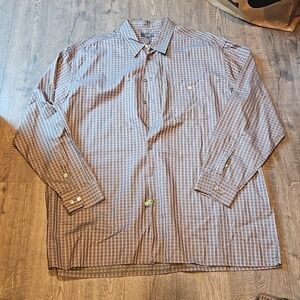 Zanella Men's 3XLT Button Down Long Sleeve Made in Italy